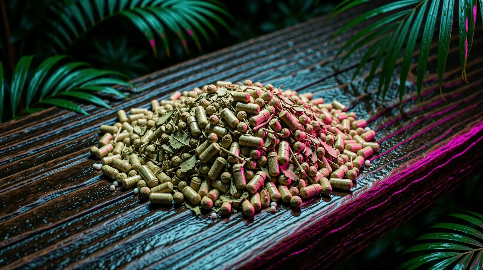 Botanical textures of the Indonesian archipelago